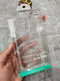 EOURO iPhone 15 Pro Clear Camera Protection Silicone Case