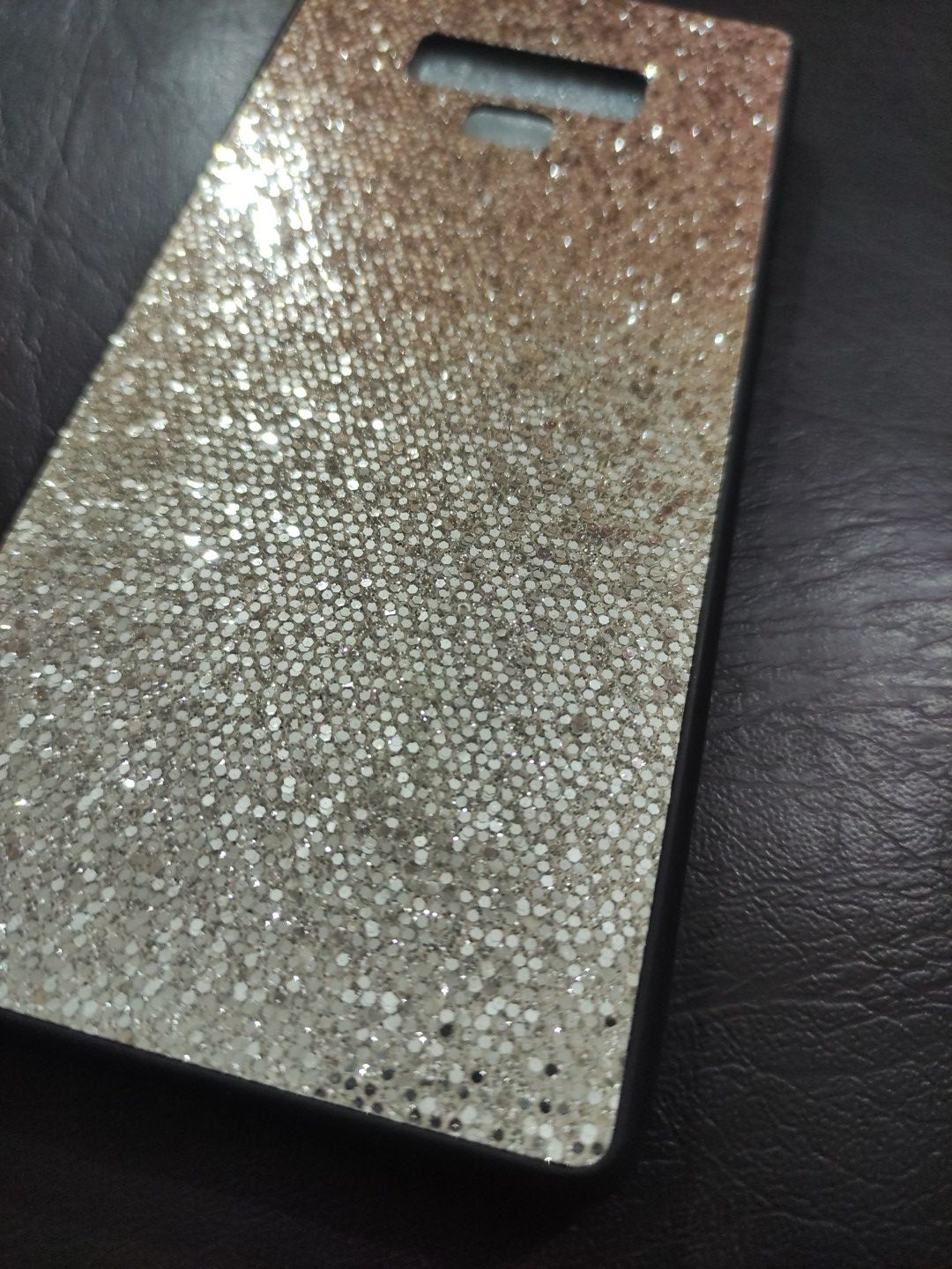 Samsung Galaxy Note 9 Fancy Soft Silicone Glitter Back cover