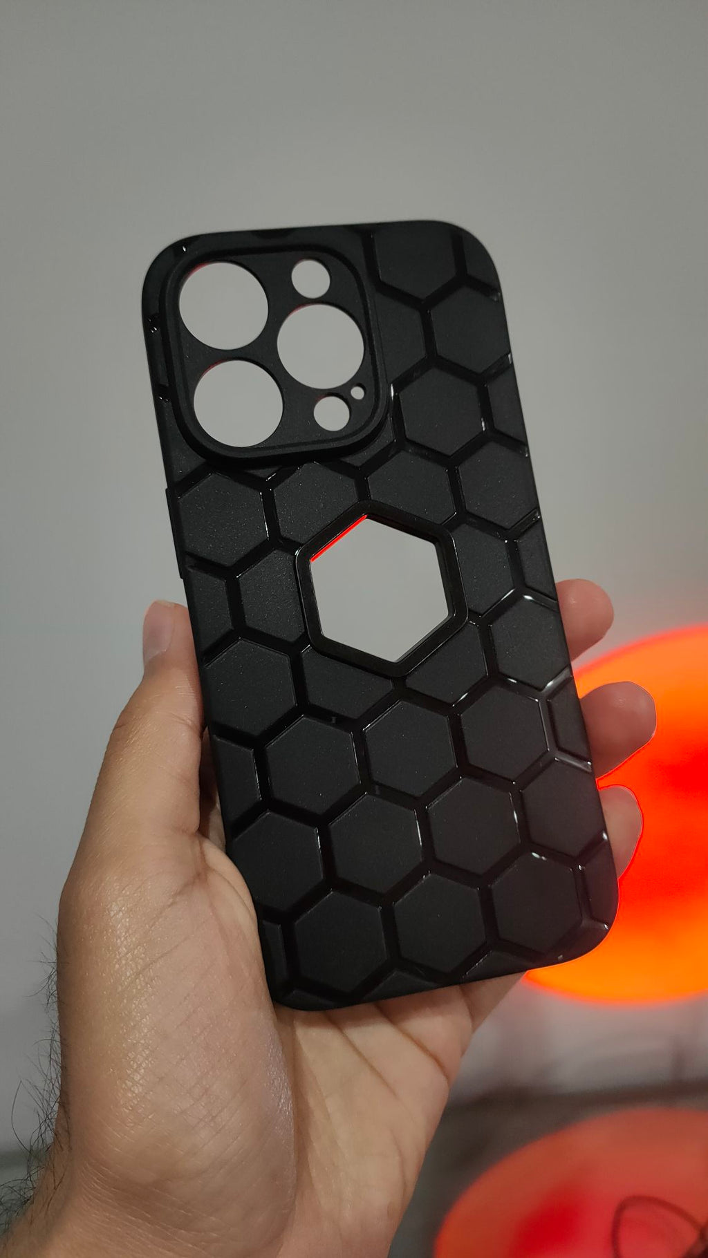 iPhone 14 Pro Diamond Design Camera Protection Soft Silicone Case