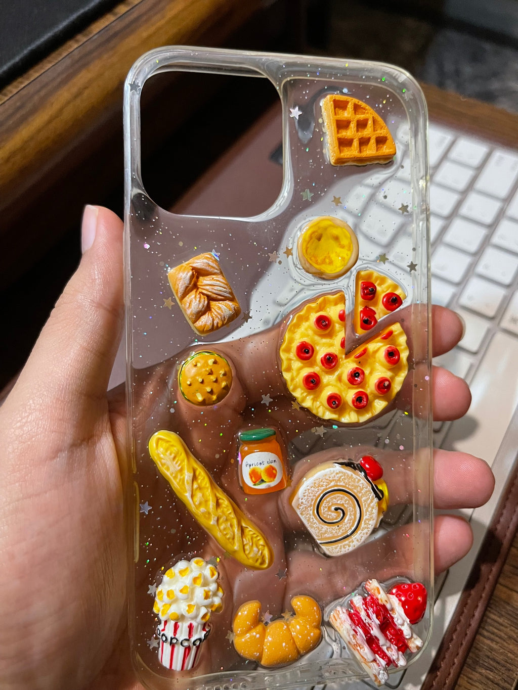 iPhone 12 Pro Max Premium Quality Beautiful Miniature Food 3D Fancy Back Cover