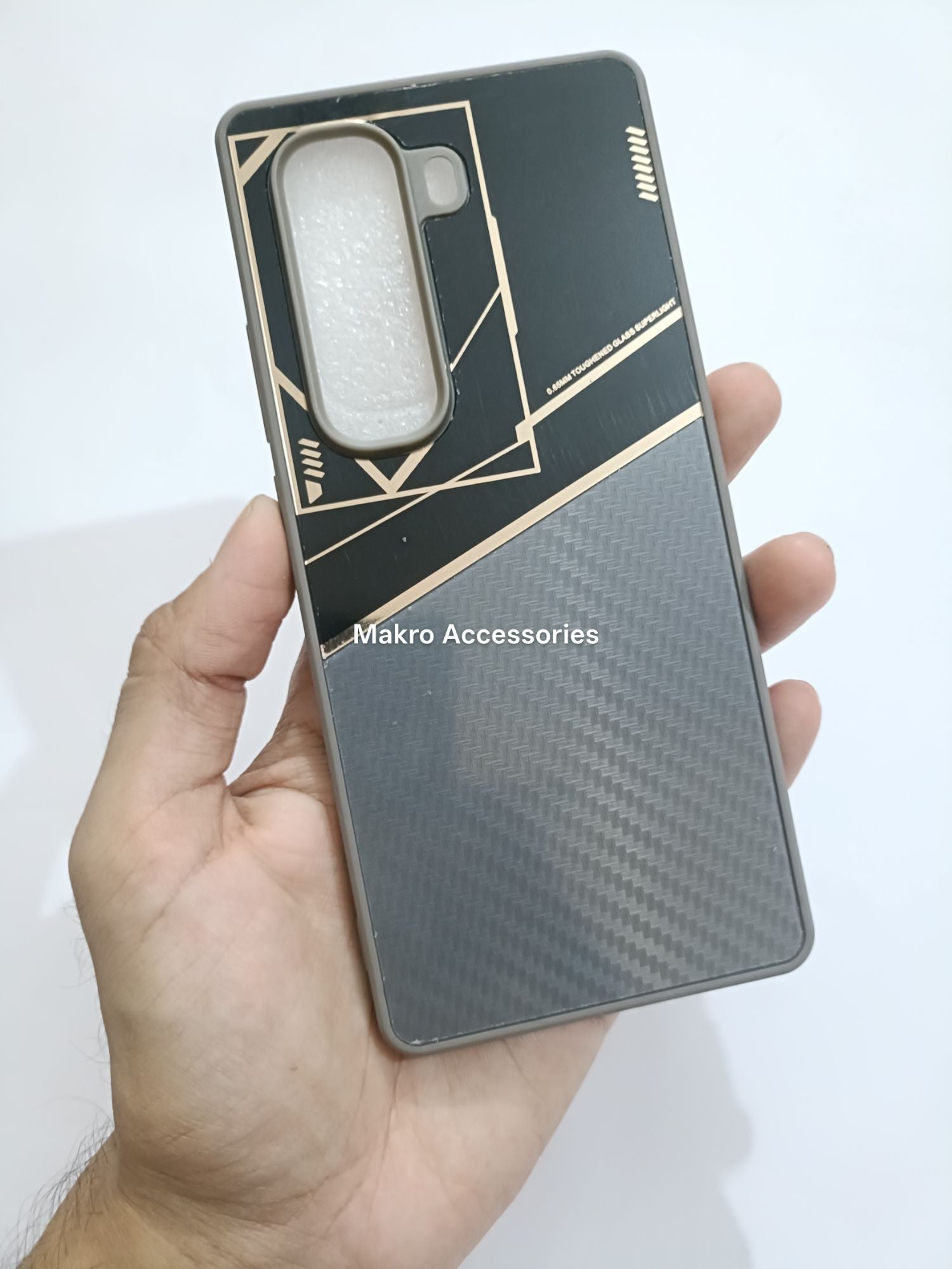 Infinix Hot 50 Pro Plus Premium Quality Carbon Fiber Prism Pulse back cover