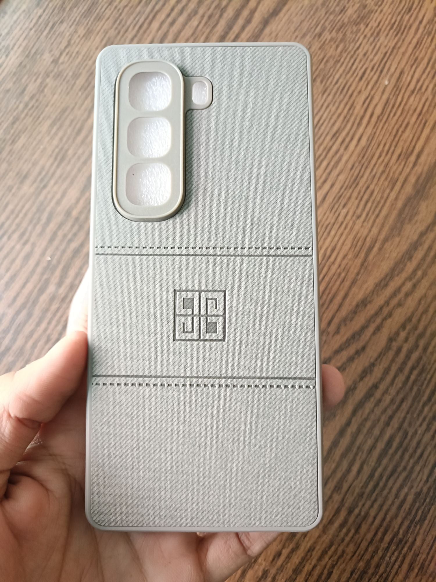 Infinix Hot 50 Pro Plus PU Leather Design Camera Protection Back Cover