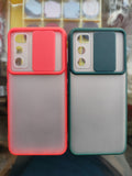 Vivo_V20 SE Matt Camera Protection Slider  Back cover
