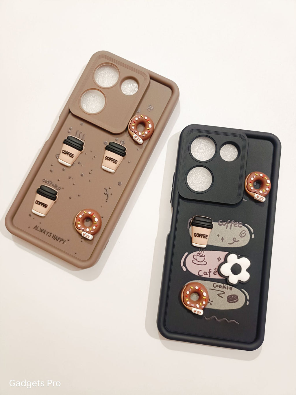 Tecno Camon 20 Fancy Soft Silicone 3D Cute Back Cover