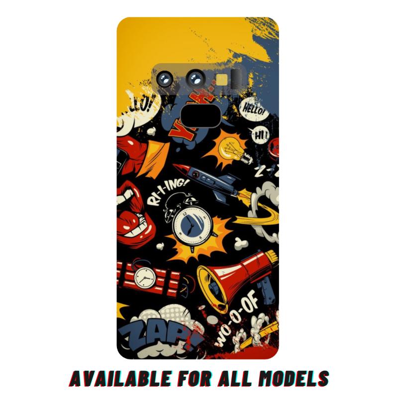 Samsung Galaxy Note 9 Premium Quality 3D Emboss Full Skin Wrap