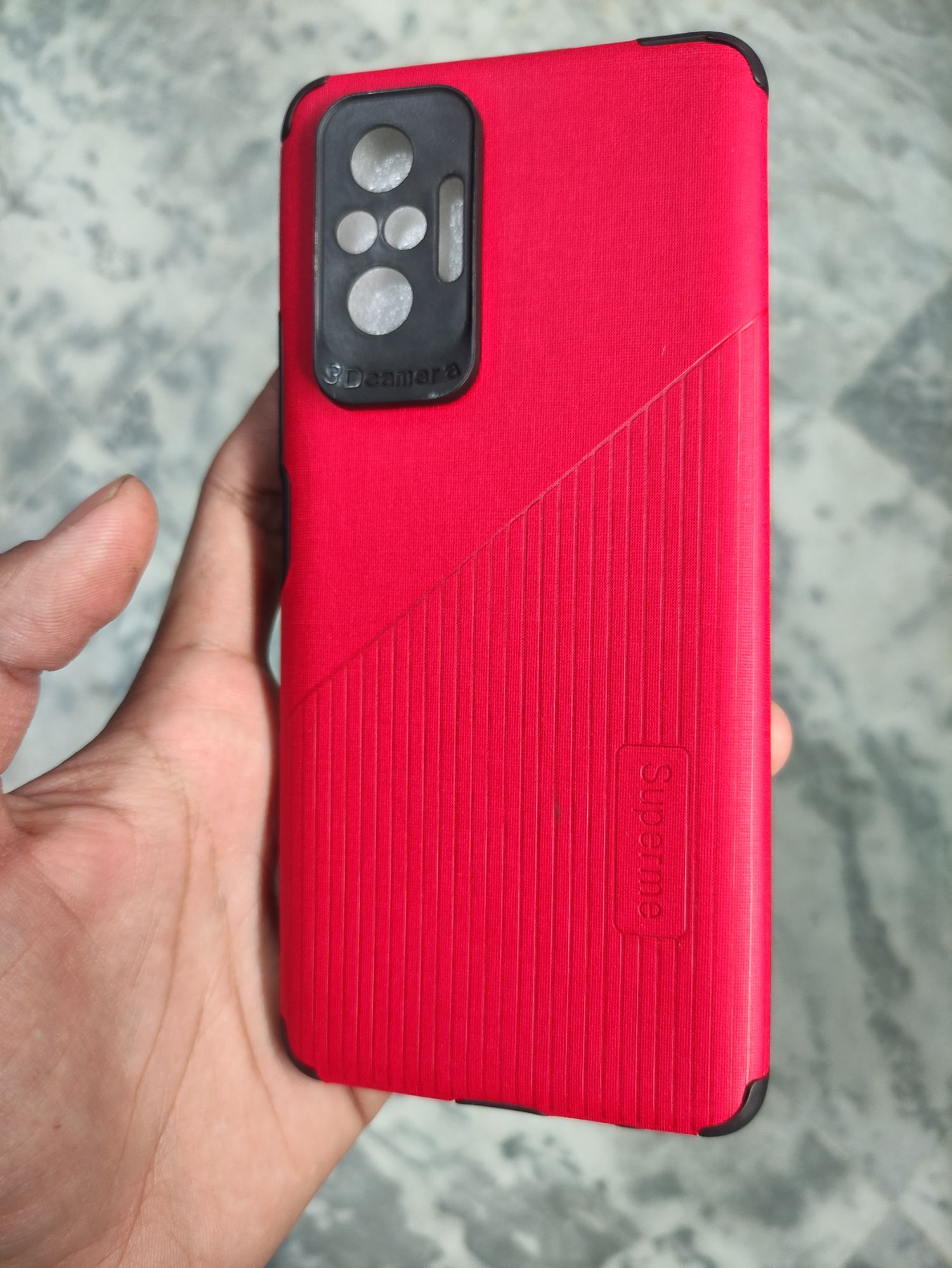 Redmi Note 10 Pro Soft Camera Protection Cloth Back Cover