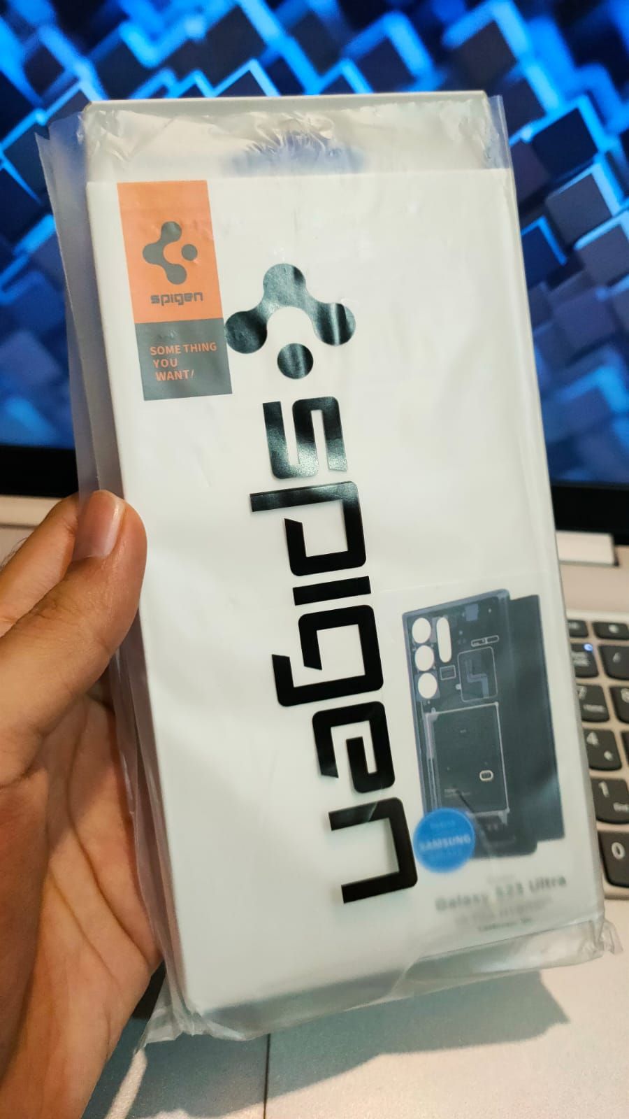 Samsung S23 Ultra Spigen Ultra Hybrid Magfit Zero One Back Case