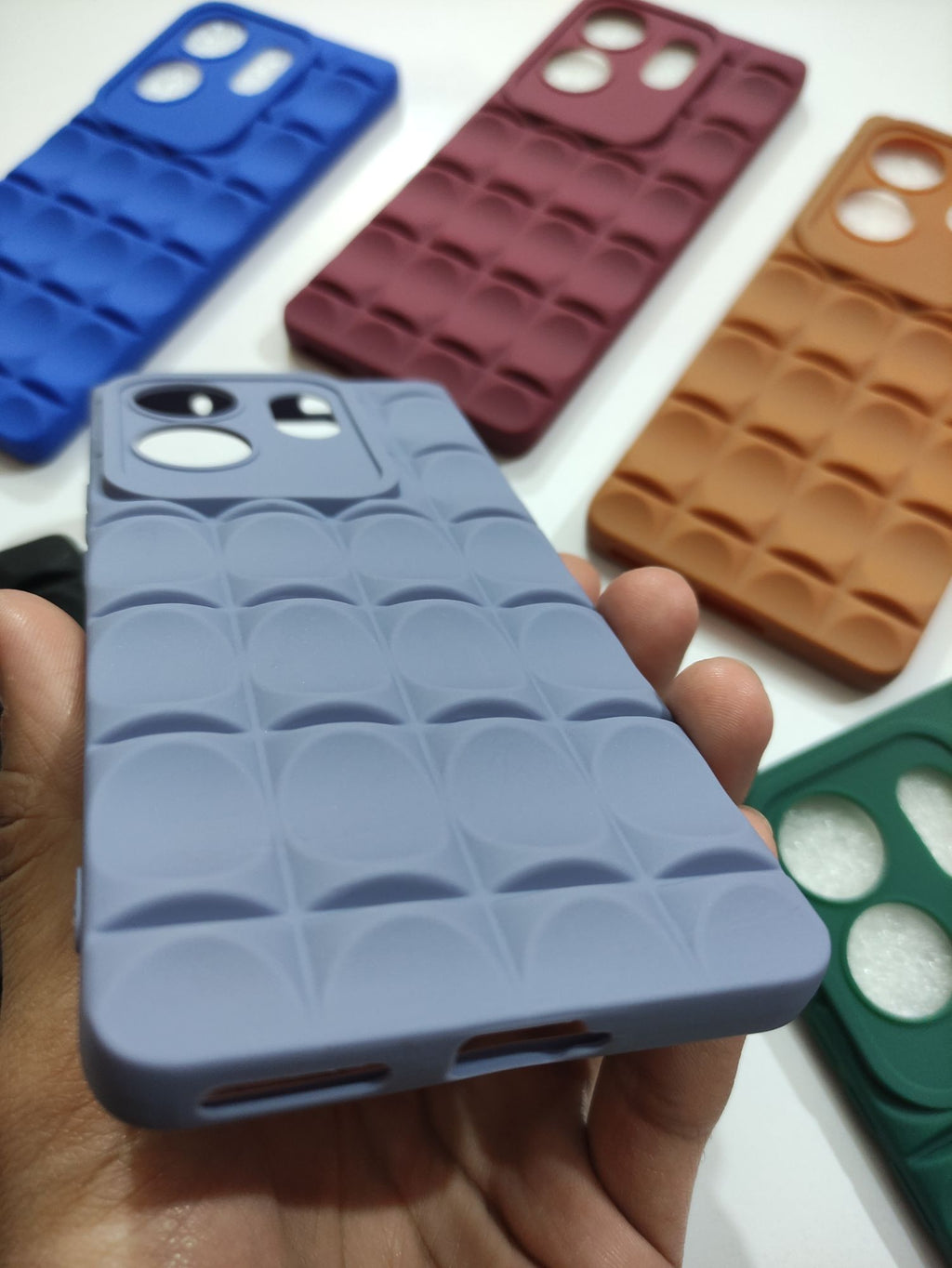 Infinix Zero 30 4G Soft Silicone Puffer Protection Back Cover