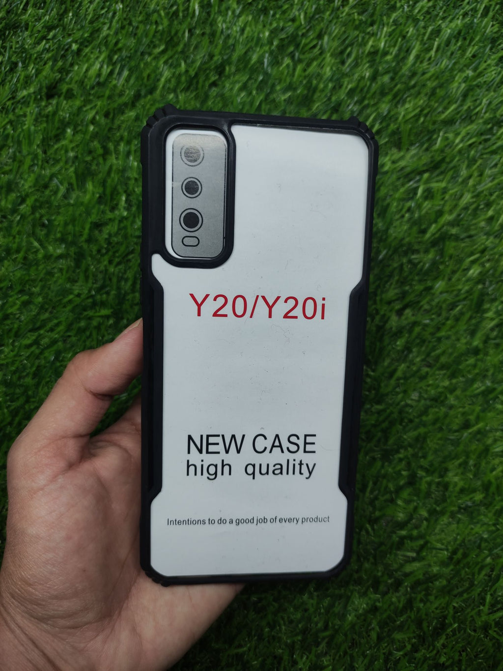 Vivo_Y20 Clear HD Anti yellow back cover