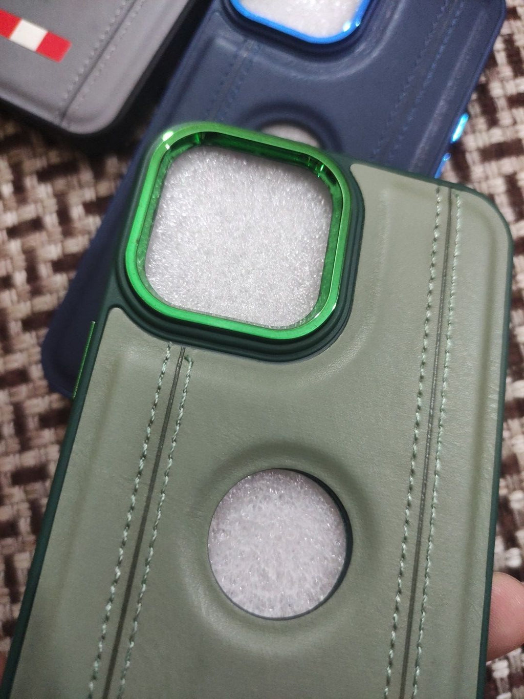iPhone 13 Pro Max PU Leather Back Cover