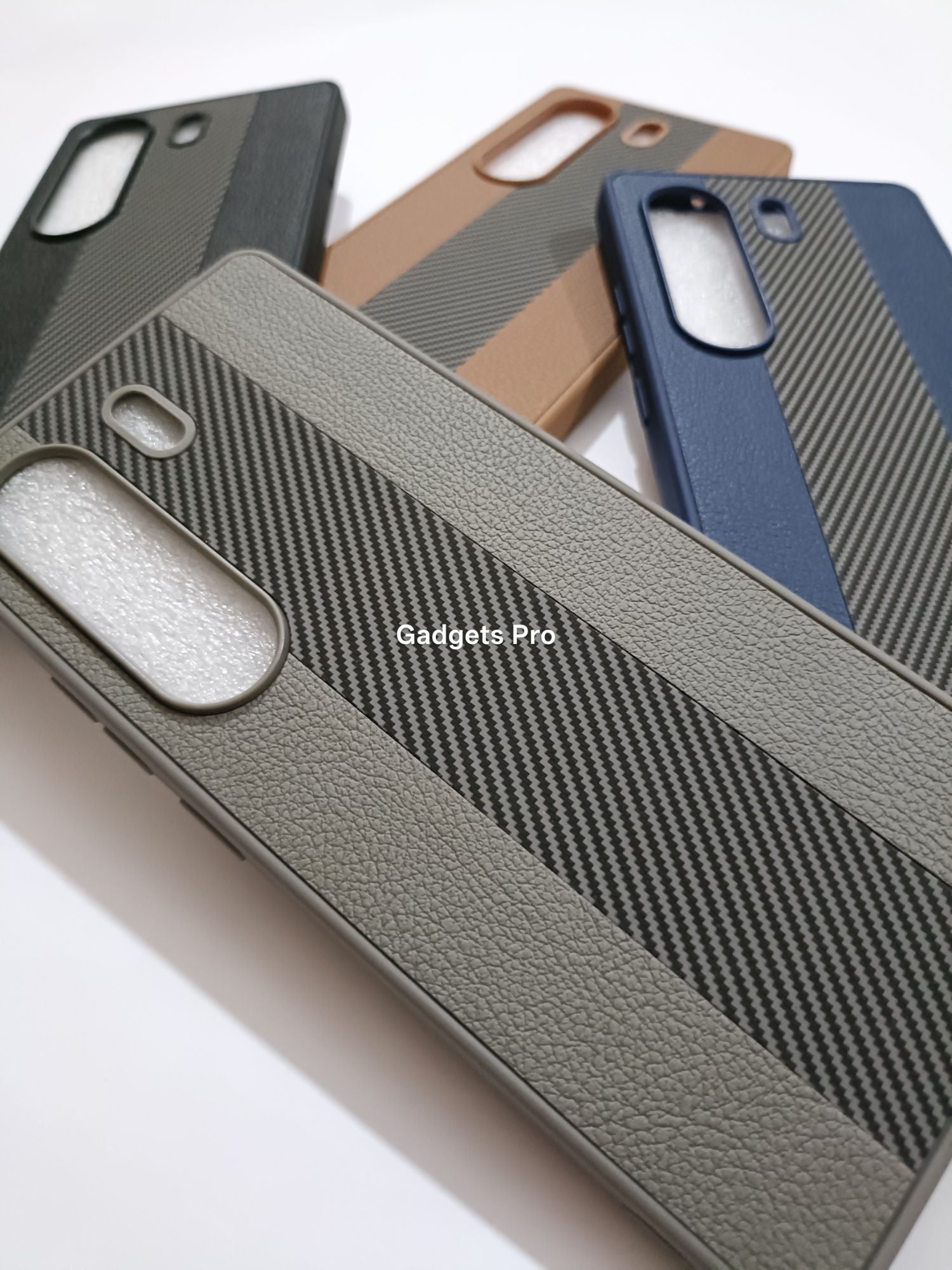 Tecno Camon 40 PU Carbon Fiber Design Back Cover