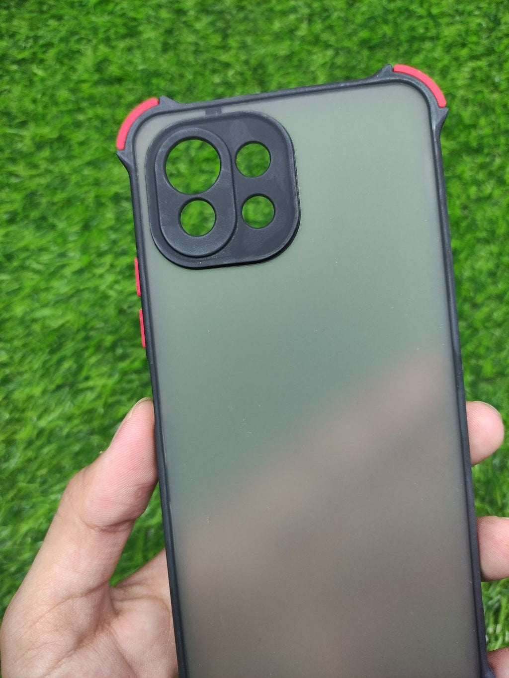 Xiaomi MI 11Lite Matt Translucent Camera Protection Shockproof Back Cover