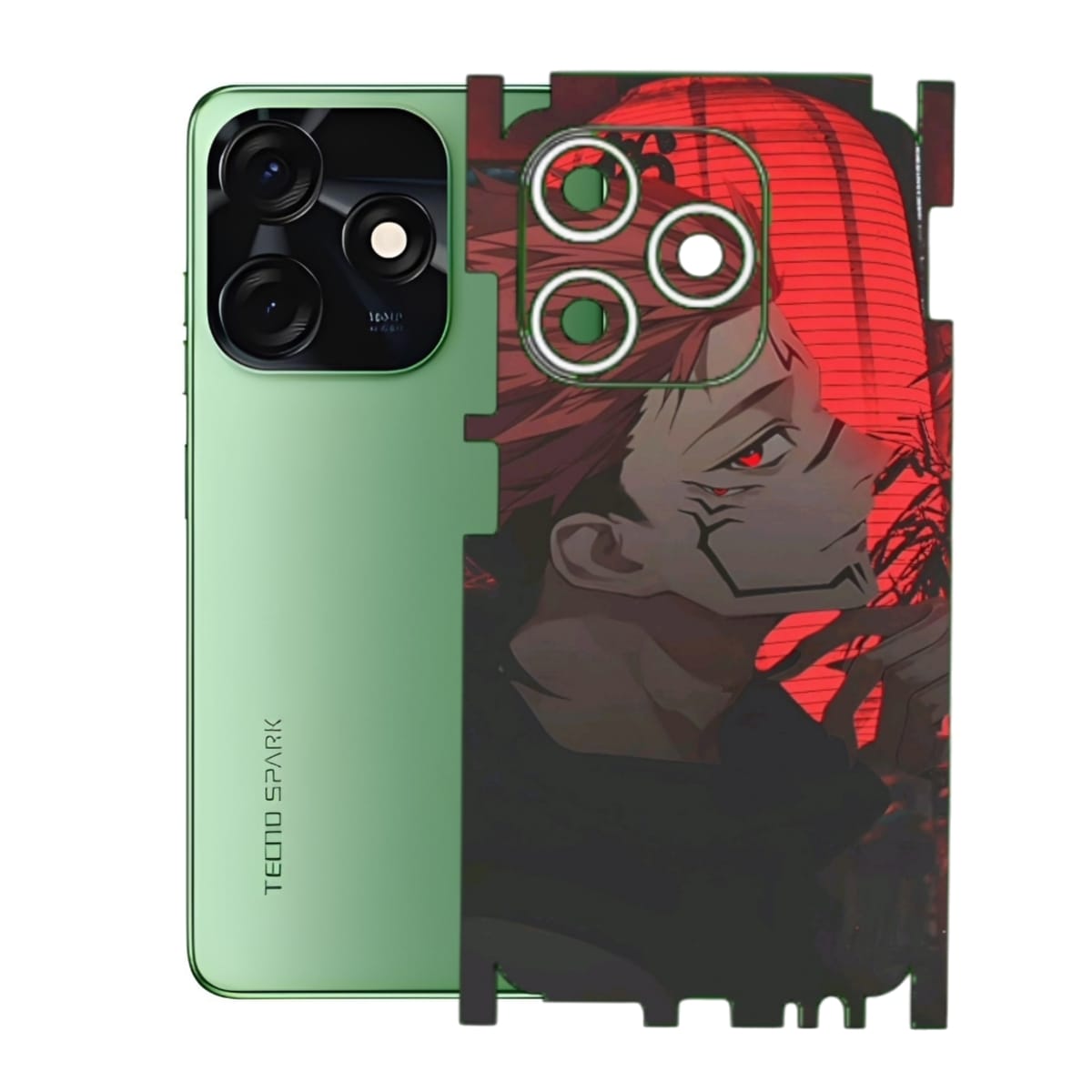 Tecno Spark 10C Print Back Full Body Skin Wrap