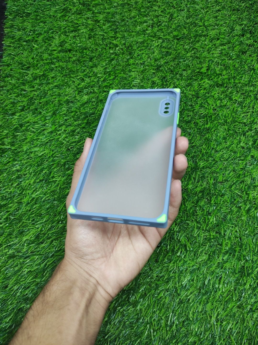 iPhone XS Max Matt Translucent Camera Protection Square Shaped back cover