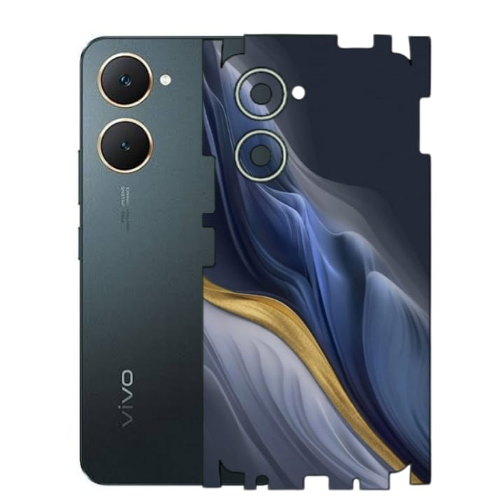 Vivo Y18 Carbon Fiber Texture Full Body Skin Wrap
