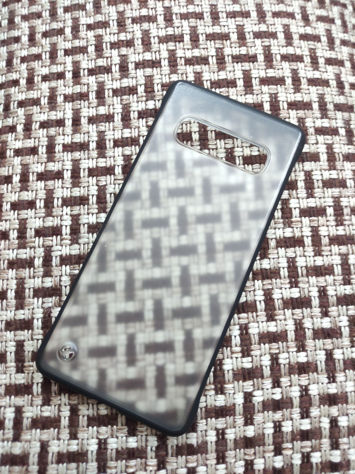Samsung Galaxy S10 Plus PC Translucent Frameless Back Cover