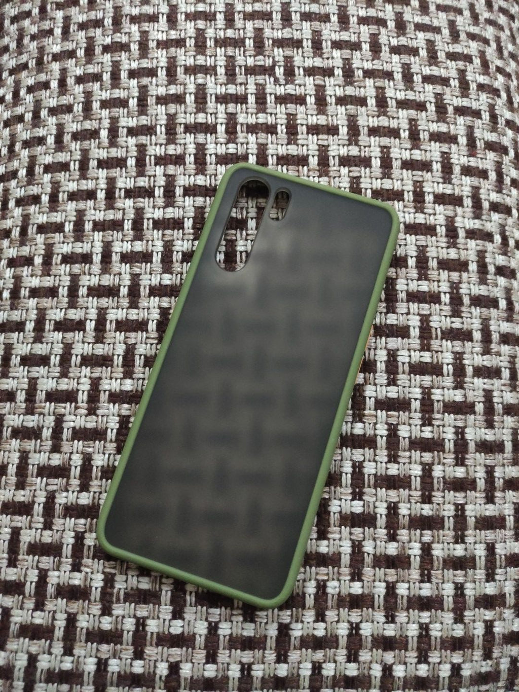 Reno 3 Matt Translucent Colour Buttons Back cover