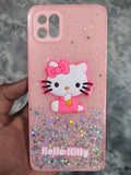 Oppo A16K fancy hello kitty glitter case