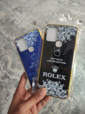 Infinix Hot10 Fancy Gold Plated Mirror back cover
