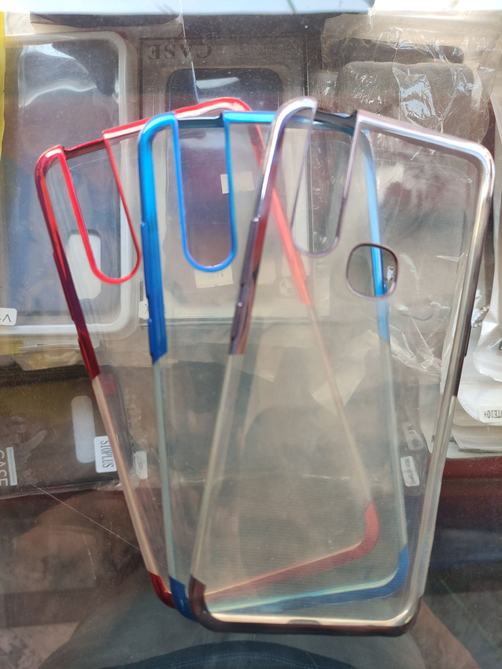 Vivo_V15,V15 Pro Soft TPU Colour border back case