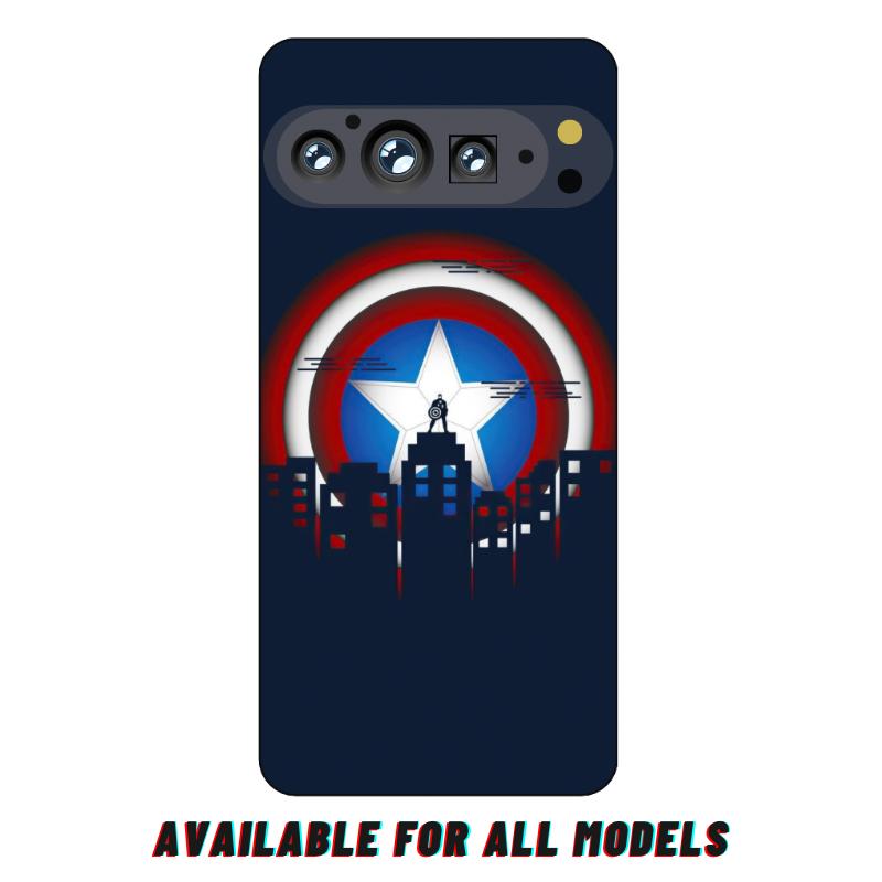 Google Pixel 9 Pro XL Super Heroes 3D Emboss Back Skin Wrap