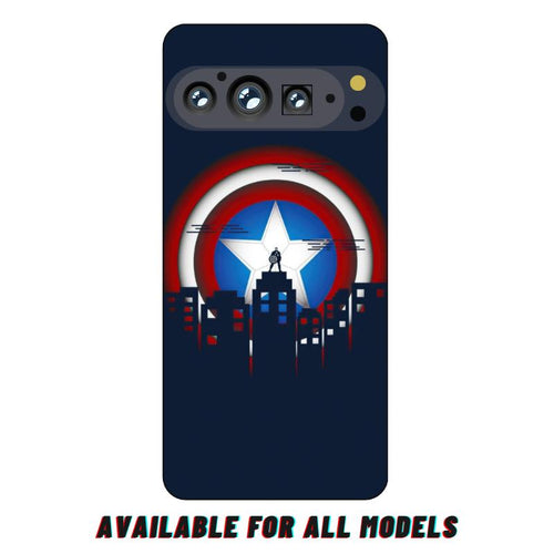 Google Pixel 9 Pro XL Super Heroes 3D Emboss Back Skin Wrap