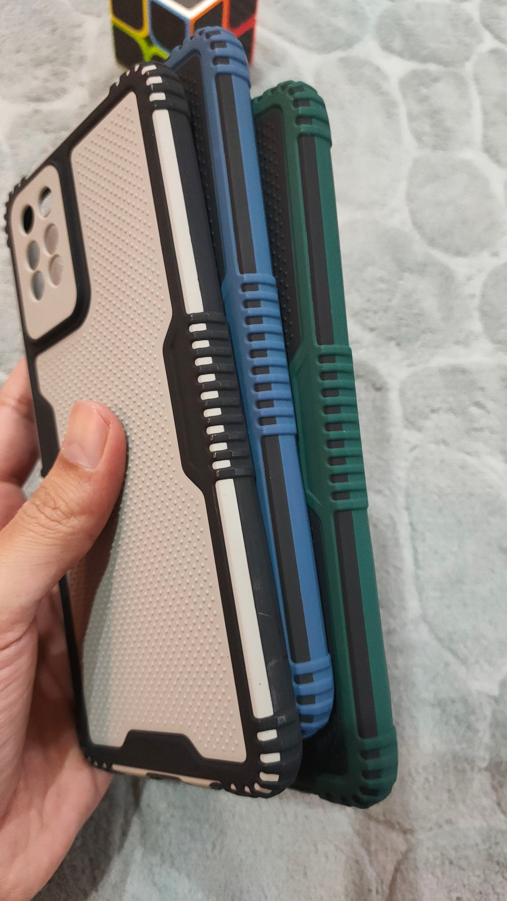 Infinix Note 10 Pro Shockproof Anti Skid Back Case