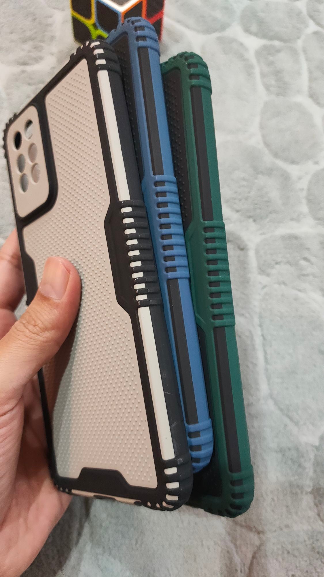 Infinix Note 10 Pro Shockproof Anti Skid Back Case
