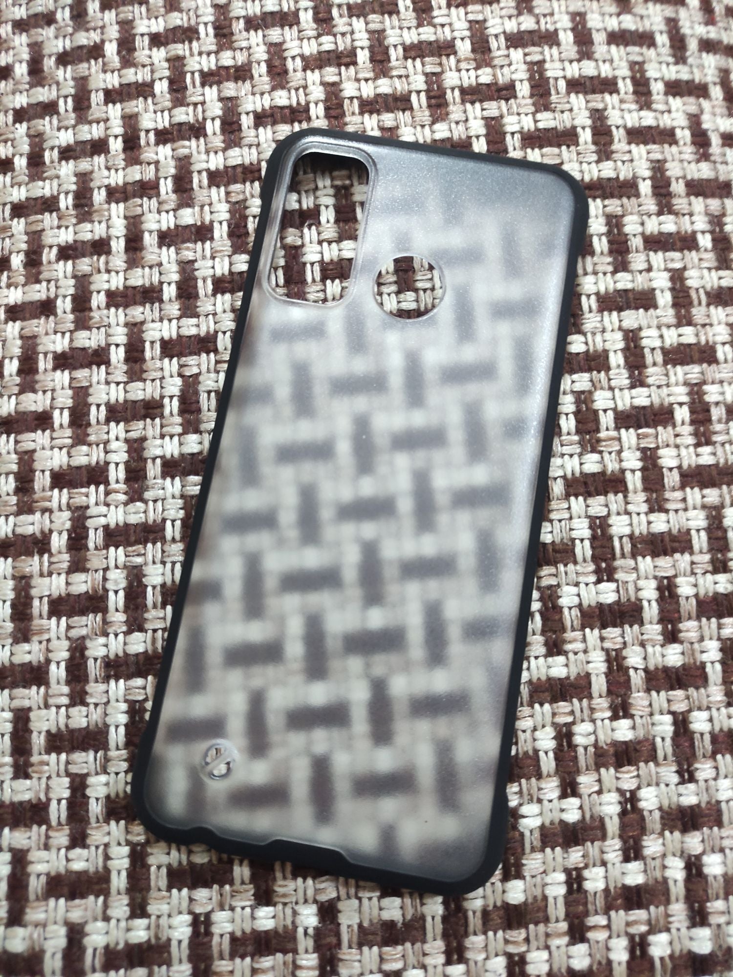 Tecno Camon15 PC Translucent Frameless Back Cover