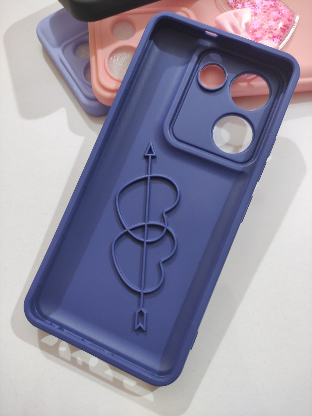 Tecno Camon 20/20 Pro Fancy Soft Silicone 3D Sweet Heart Back Cover