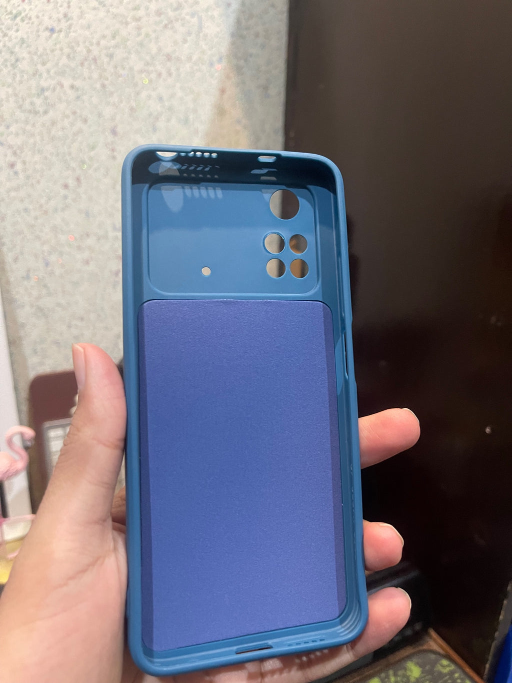 Poco M4 Pro Liquid Silicone Back Logo Case Cover