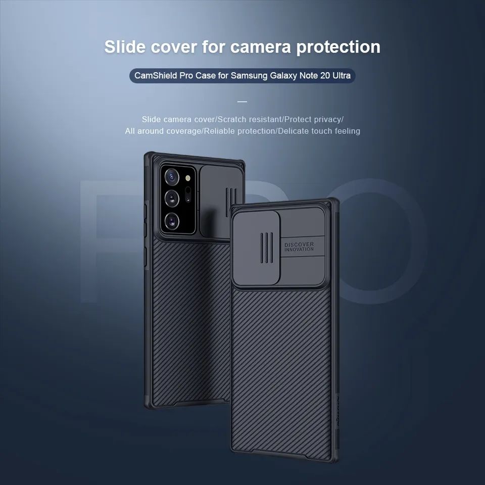 Nillkin CamShield Pro cover case for Samsung Galaxy Note 20 Ultra Slide Camera Protect Privacy Back Cover