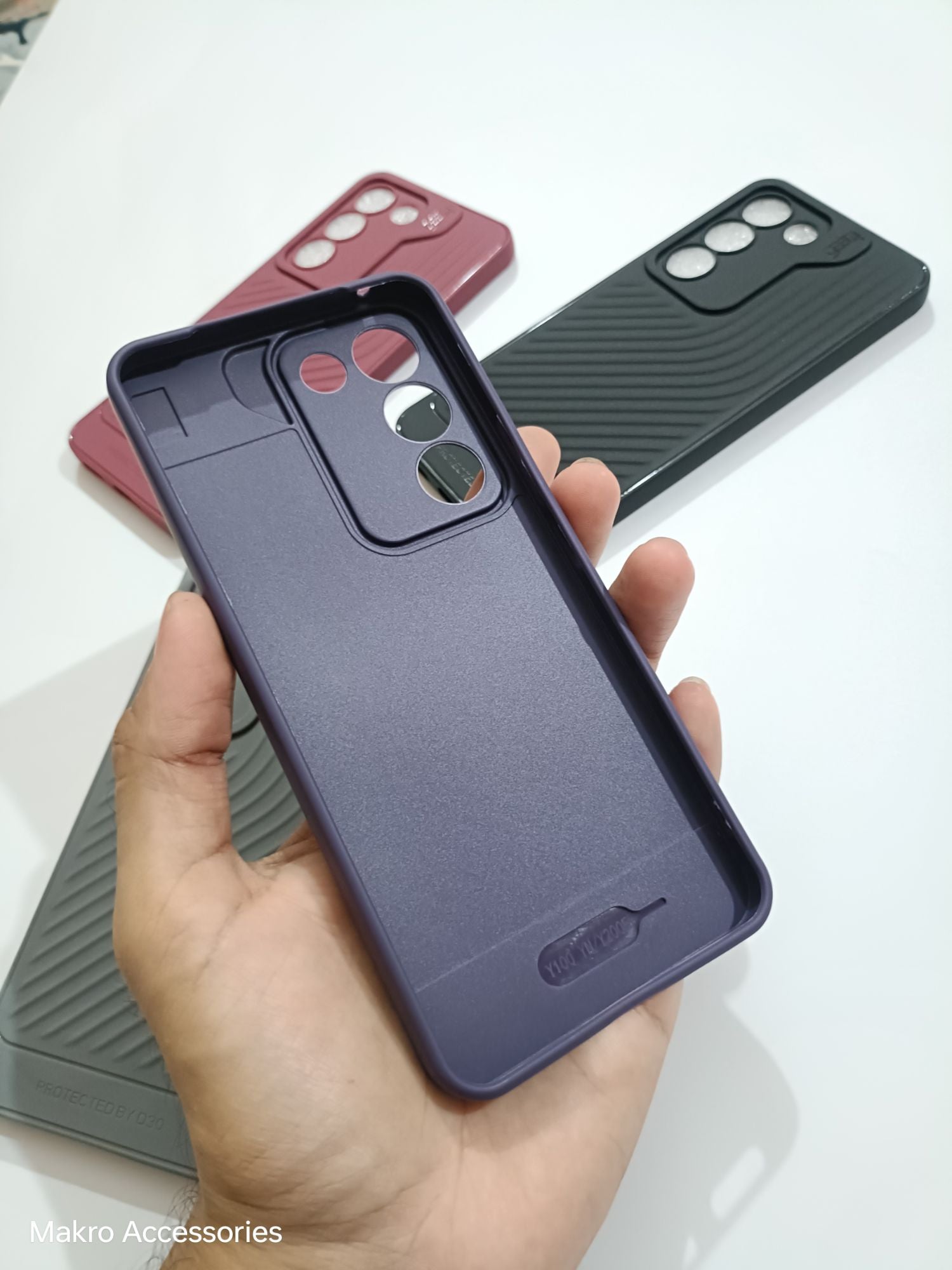 Vivo Y100 Soft Silicone Camera Protection Back Cover