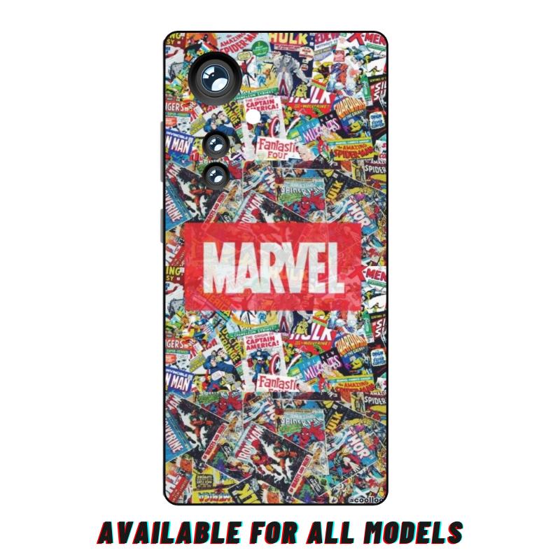 Oppo Reno 11F 5G Marvel Heroes Full 3D Skin Wrap