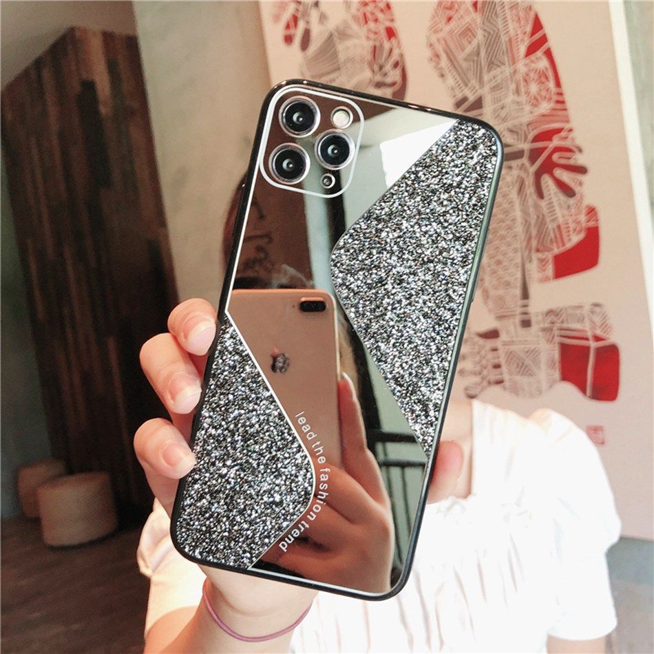 iPhone 12/12 Pro Fancy Bling Glitter Mirror back cover