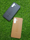 Samsung Galaxy A17 Soft Silicone PU Leather Design Polo Back Cover