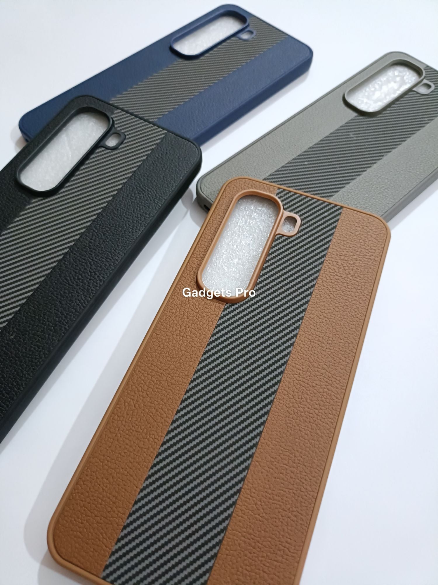 Infinix Hot 50 Pro Plus PU Carbon Fiber Design Back Cover