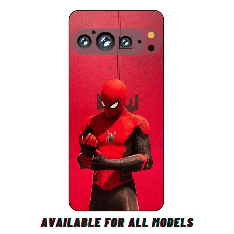Google Pixel 9 Pro XL 3D Emboss Spiderman Back Skin Wrap