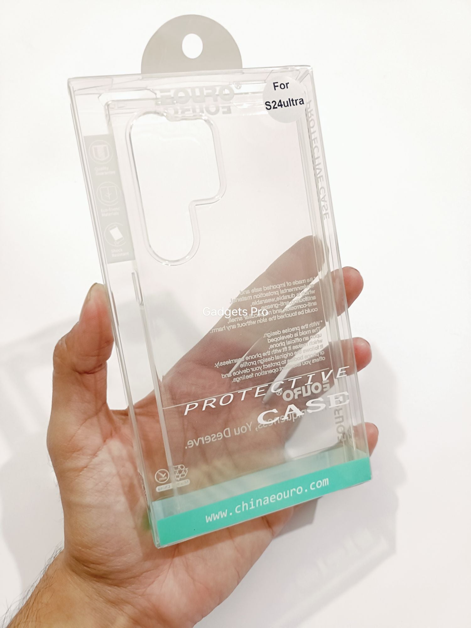 Samsung Galaxy S24 Ultra Soft Silicone Clear TPU Eouro Protection Back cover