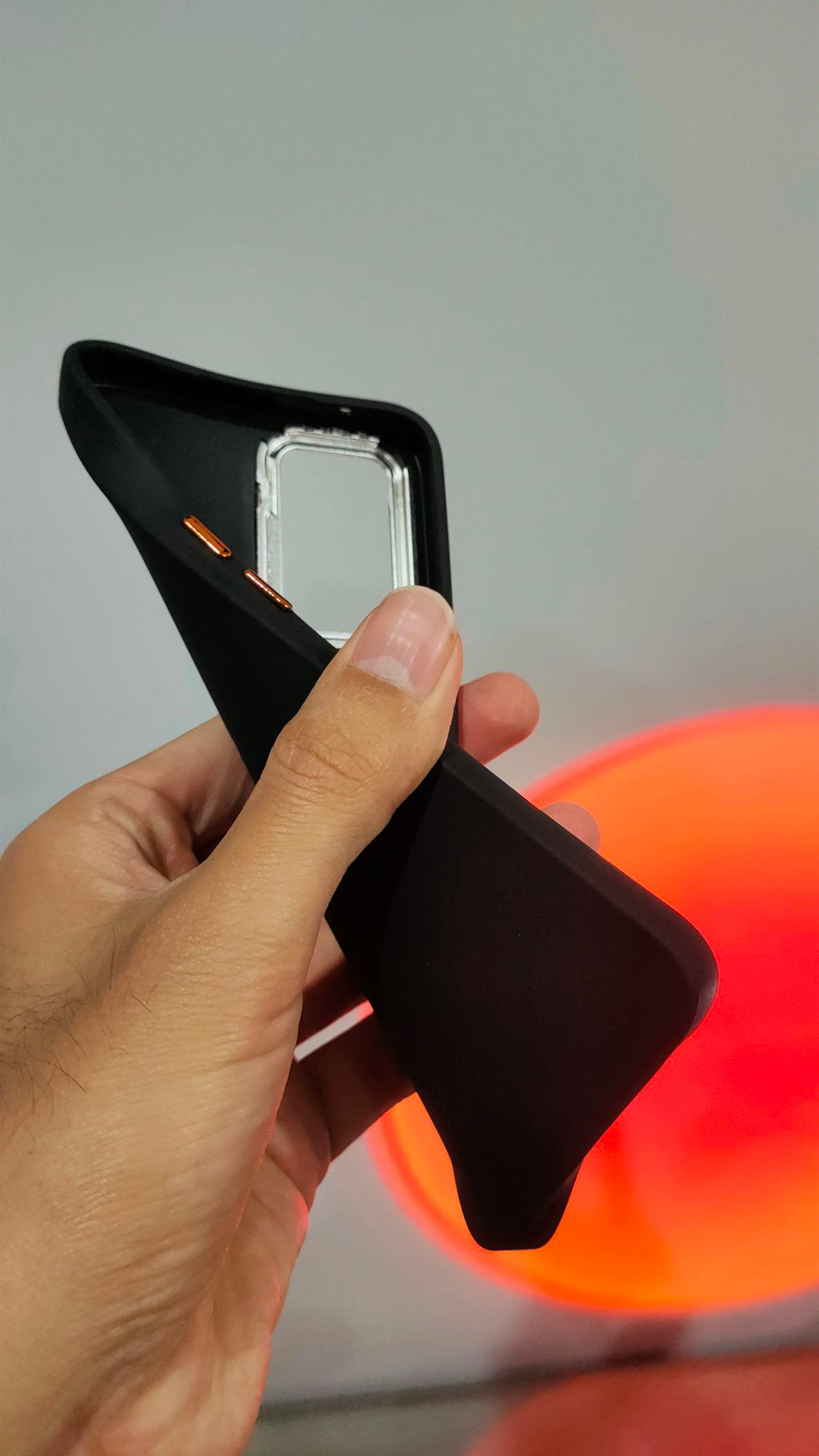 Oppo A76/A96/Real me 9i Premium Quality Camera Protection Ring Soft Silicone Back Cover