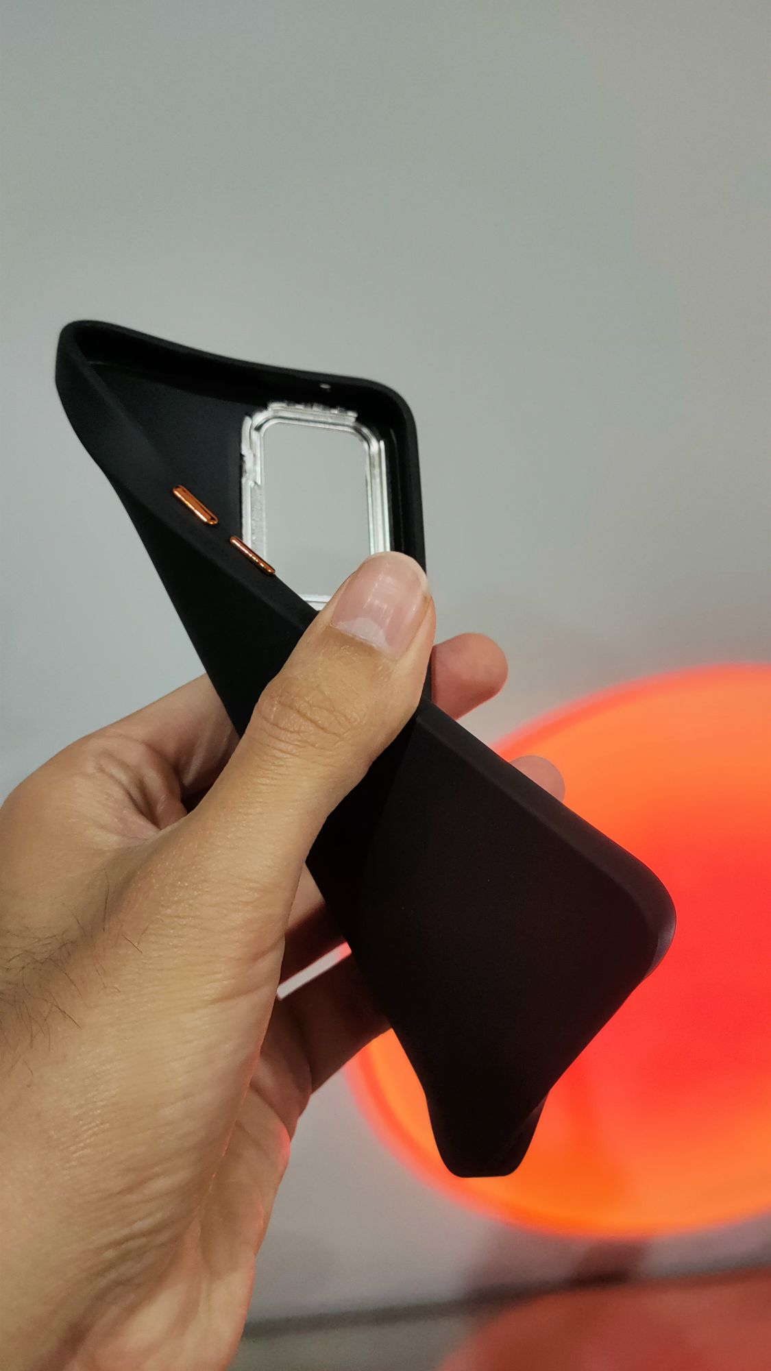 Oppo A76/A96/Real me 9i Premium Quality Camera Protection Ring Soft Silicone Back Cover