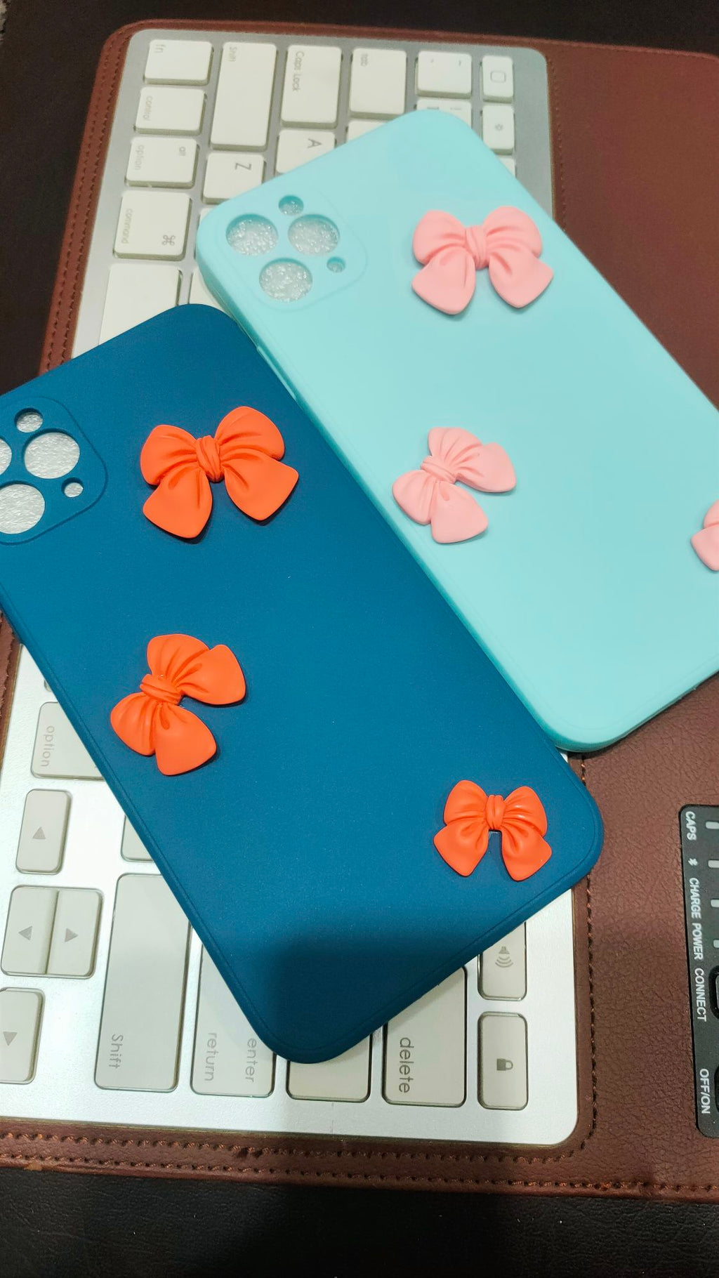 iPhone 11 Pro Max 6.5 Liquid Silicone Soft 3D Fancy Back Cover