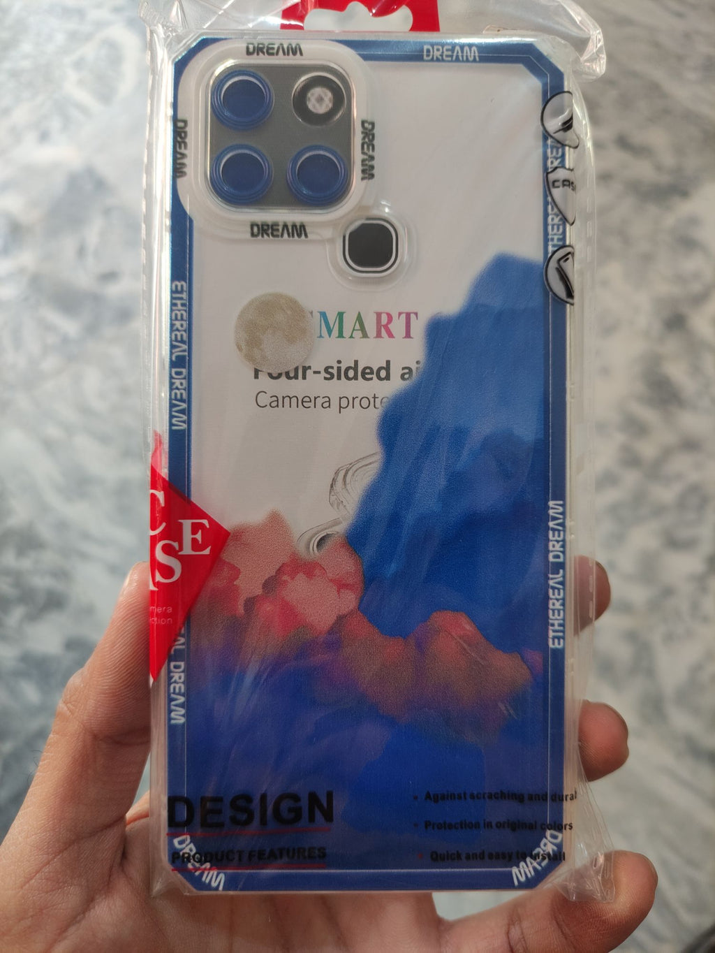 Infinix Smart6 Soft TPU Camera Protection Airbag back cover