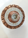 Fancy Bulb holder  2in1 E27/B22 PVC wall mounted