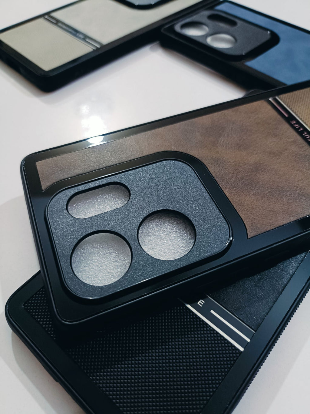Infinix Zero 30 4G PU leather Protection Back Cover