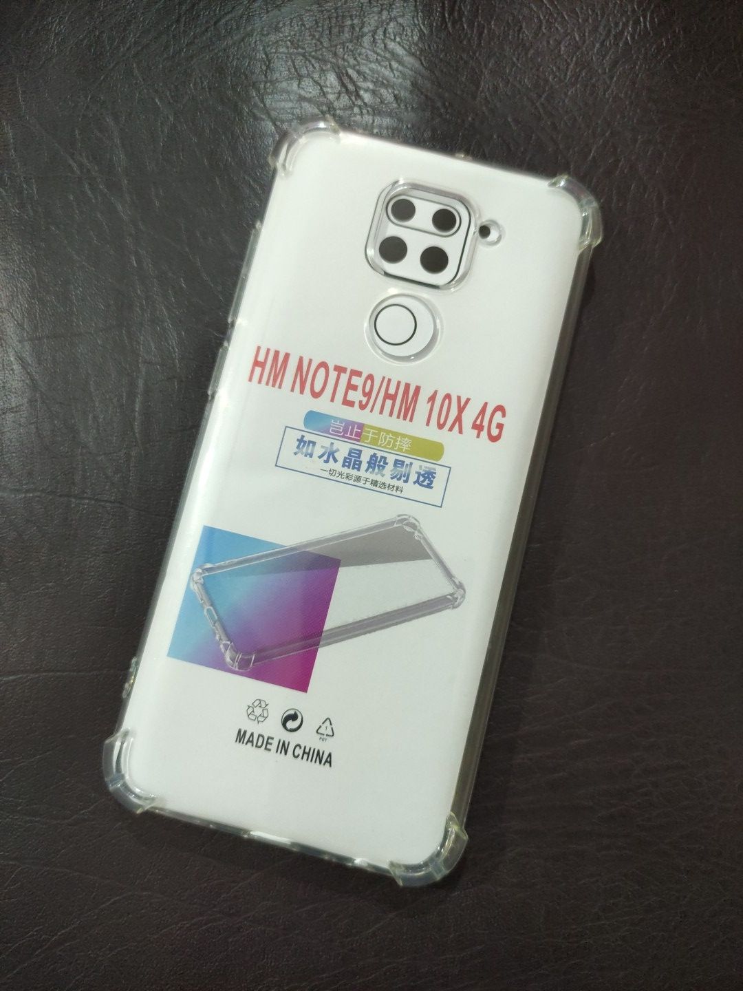 Xiaomi Redmi Note 9 Soft TPU Clear Transparent Corner Protection Back Cover