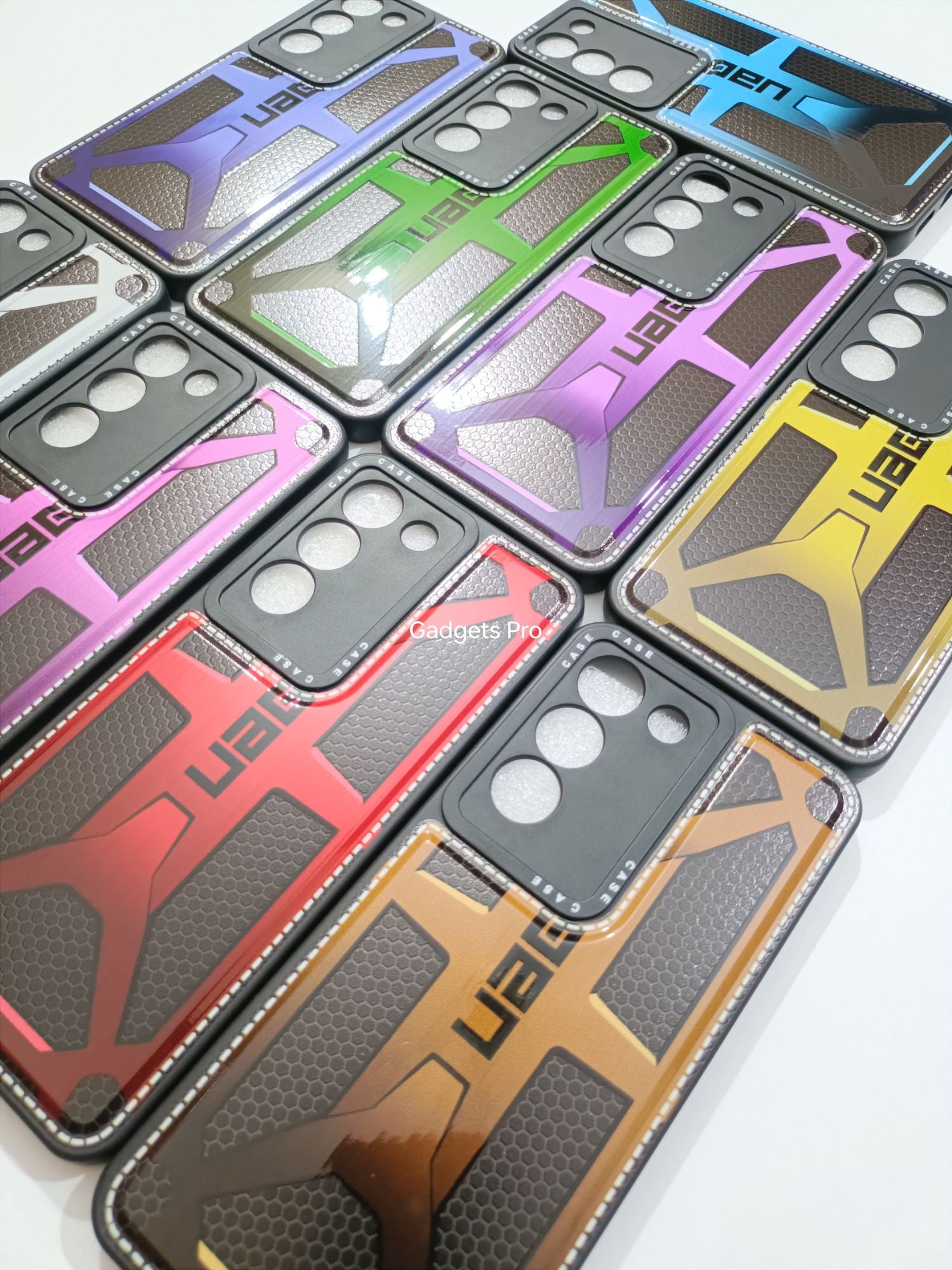 Vivo Y100 Soft Silicone Camera Protection UAG Printed Back cover
