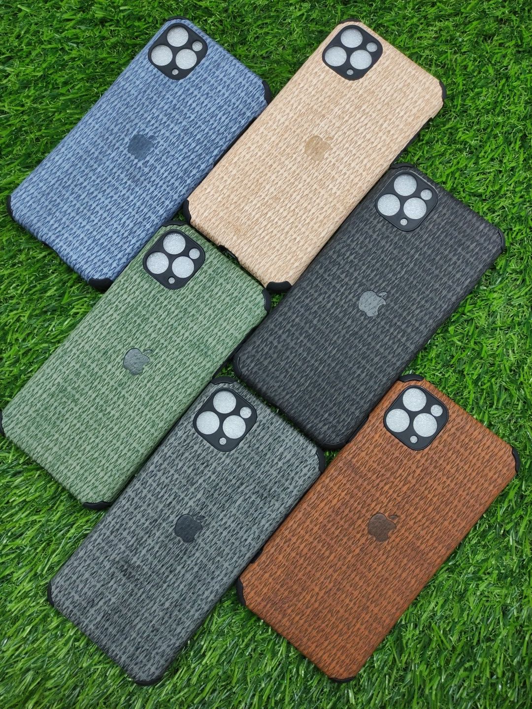 iPhone 11 Pro Max Soft Silicone Tecture Design Back Cover