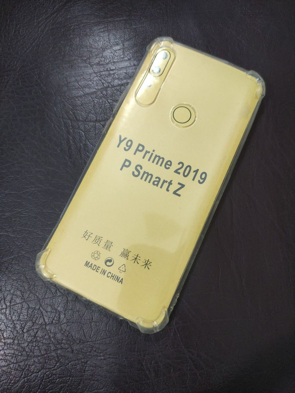 Huawei Y9 Prime 2019 Soft Silicone TPU Clear Transparent Corner Protection Back Cover