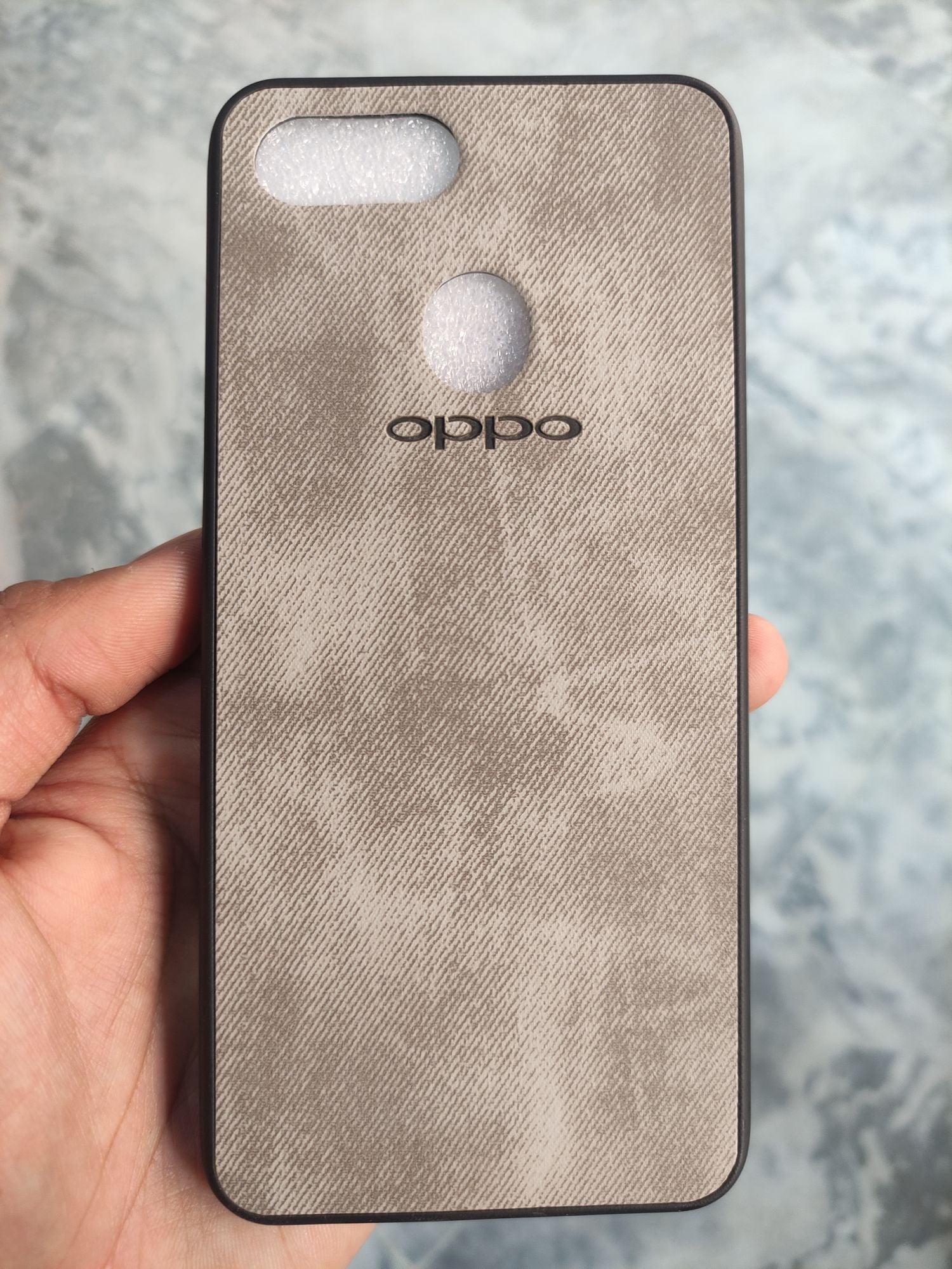 Oppo F9 Soft Silicone cloth back cover